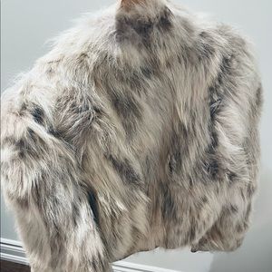 Coyote fur coat